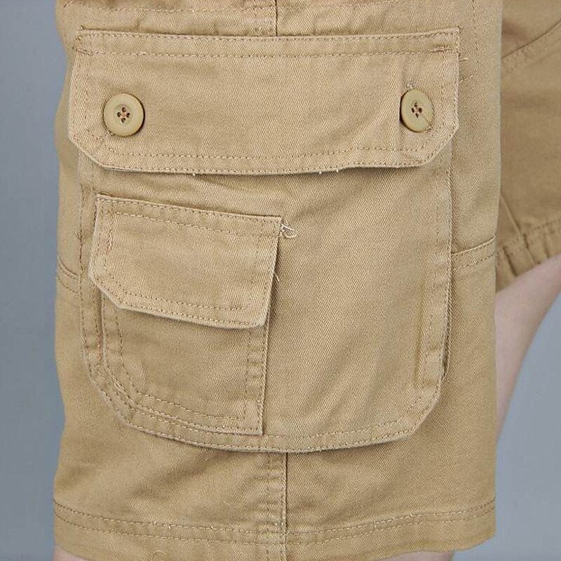 Summer Shorts with Straight Leg, Fashion Classic Style