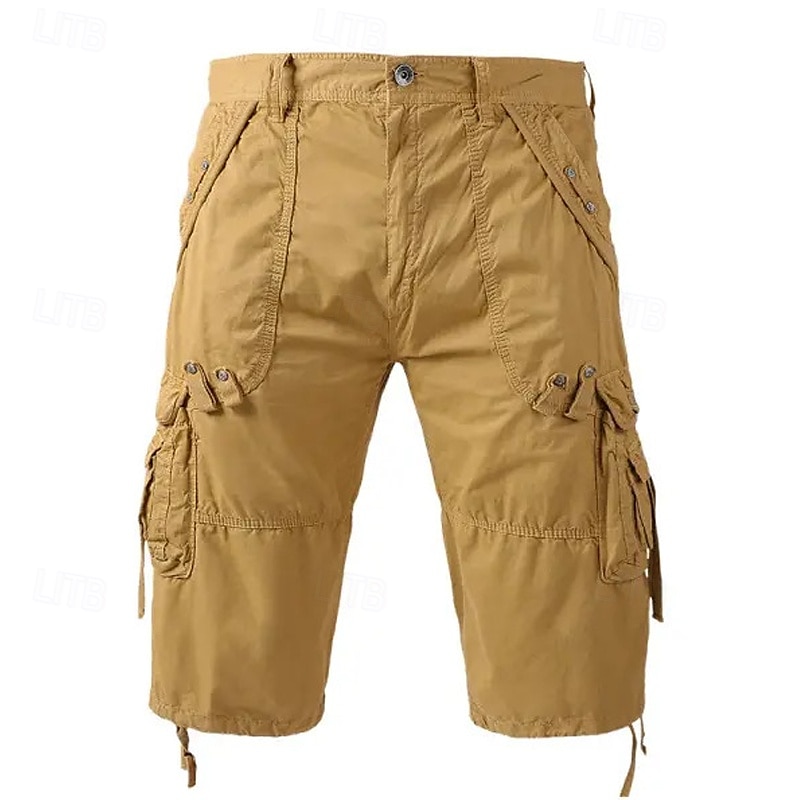 Casual Beach Shorts with Drawstring, Breathable, Daily Wear